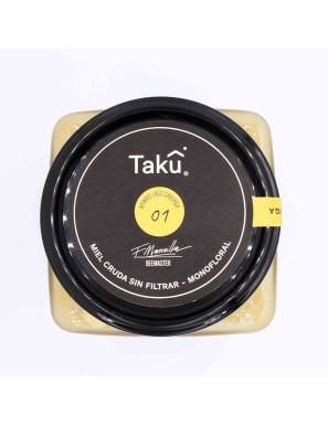 Miel de ulmo batida 975 gramos Marca Taku