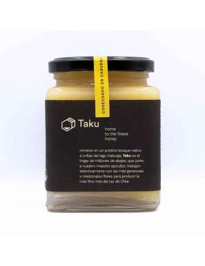 Miel de tineo batida 555 gramos Marca Taku