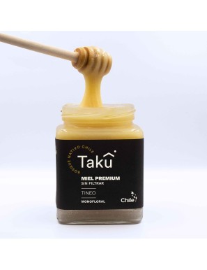 Miel de tineo batida 555 gramos Marca Taku