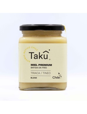 Miel de triaca tineo batida 555 gramos Marca Taku