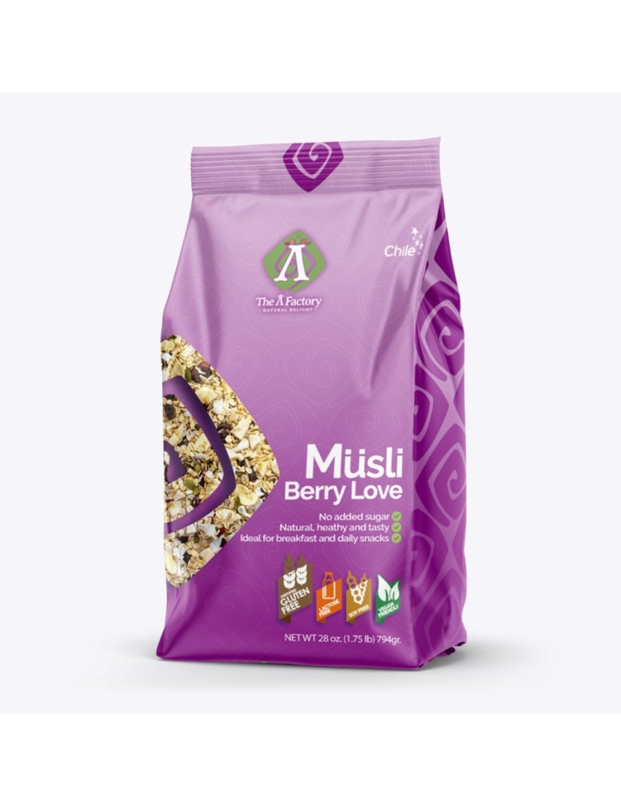 Müsli berry love 794 gramos Marca Ambrosia