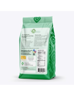 Harina de trigo sarraceno 907 gramos Marca Ambrosia