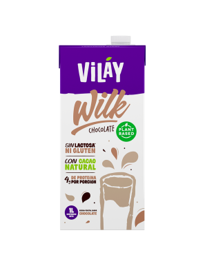Bebida wilk chocolate 1 litro Marca Vilay