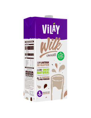 Bebida wilk chocolate 1 litro Marca Vilay