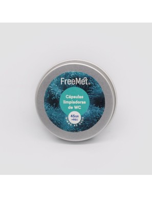 Capsulas limpiadoras de wc 45 gramos Marca Freemet