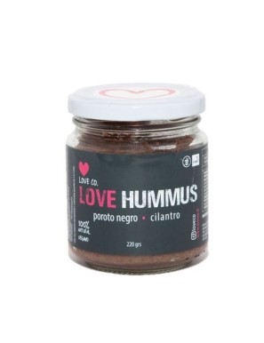 Love hummus poroto negro cilantro 220 gramos Marca Loveco