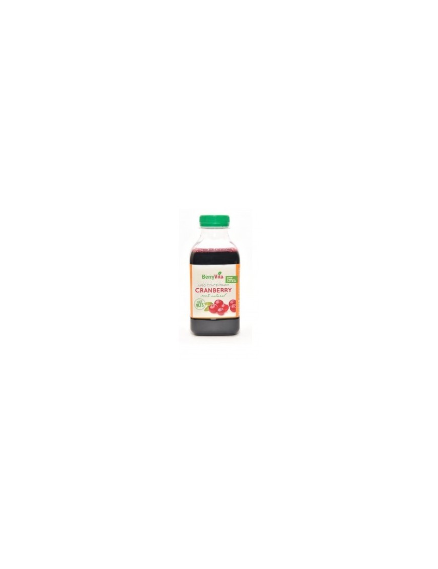 Jugo concentrado cranberry stevia 450cc Marca Berryvita