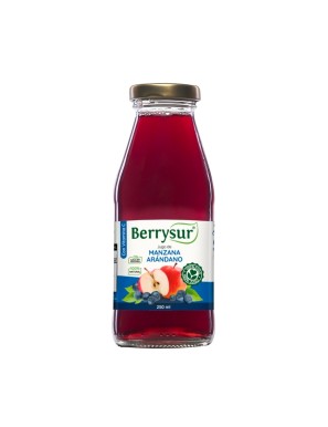 Jugo de manzana arandano 250 cc Marca Berrysur
