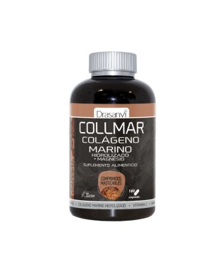 COLLMAR MAGNESIO MASTICABLES CHOCO GALLETA 180 COMPRIMIDOS