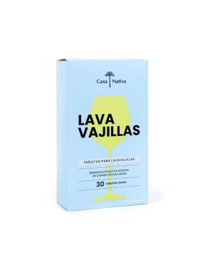 Tabletas lavavajillas 30 unidades Marca Casa Nativa