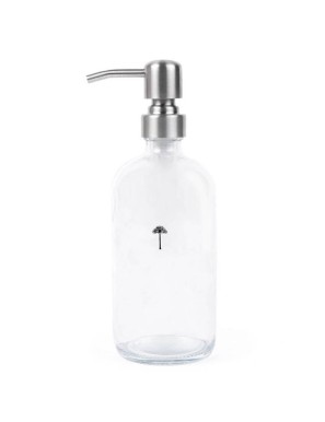 Dispensador lavaloza vidrio transparente Marca Casa Nativa