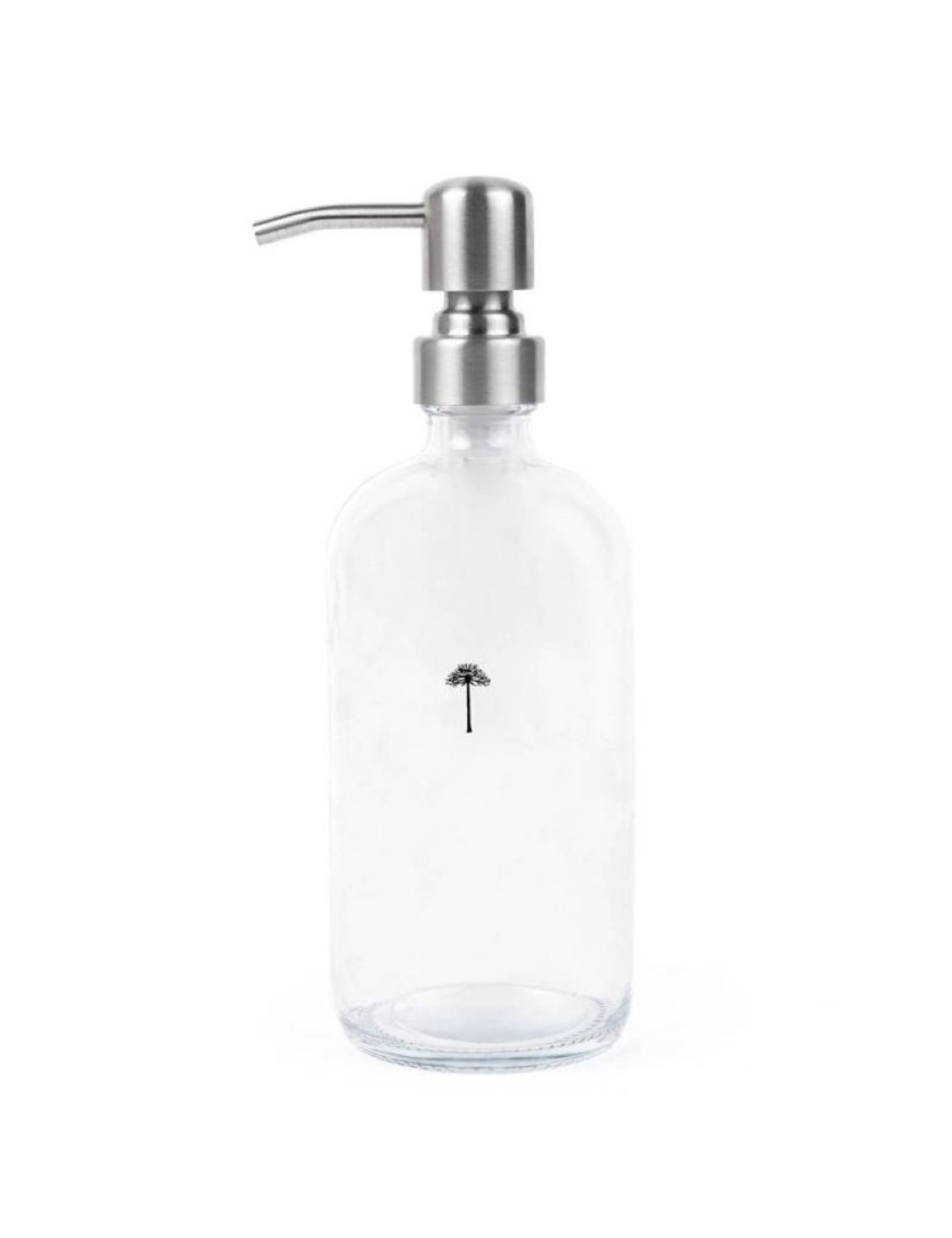 Dispensador lavaloza vidrio transparente Marca Casa Nativa