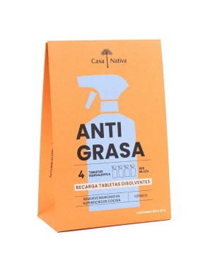 Recargas antigrasa 4 unidades  Marca Casa Nativa