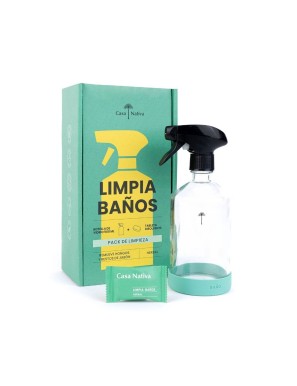 Kit inicial limpiabaños Marca Casa Nativa