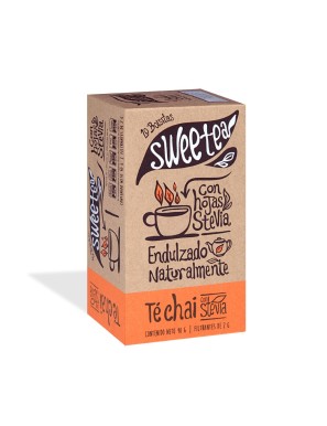 Te chai 20 sobres Marca Sweetea