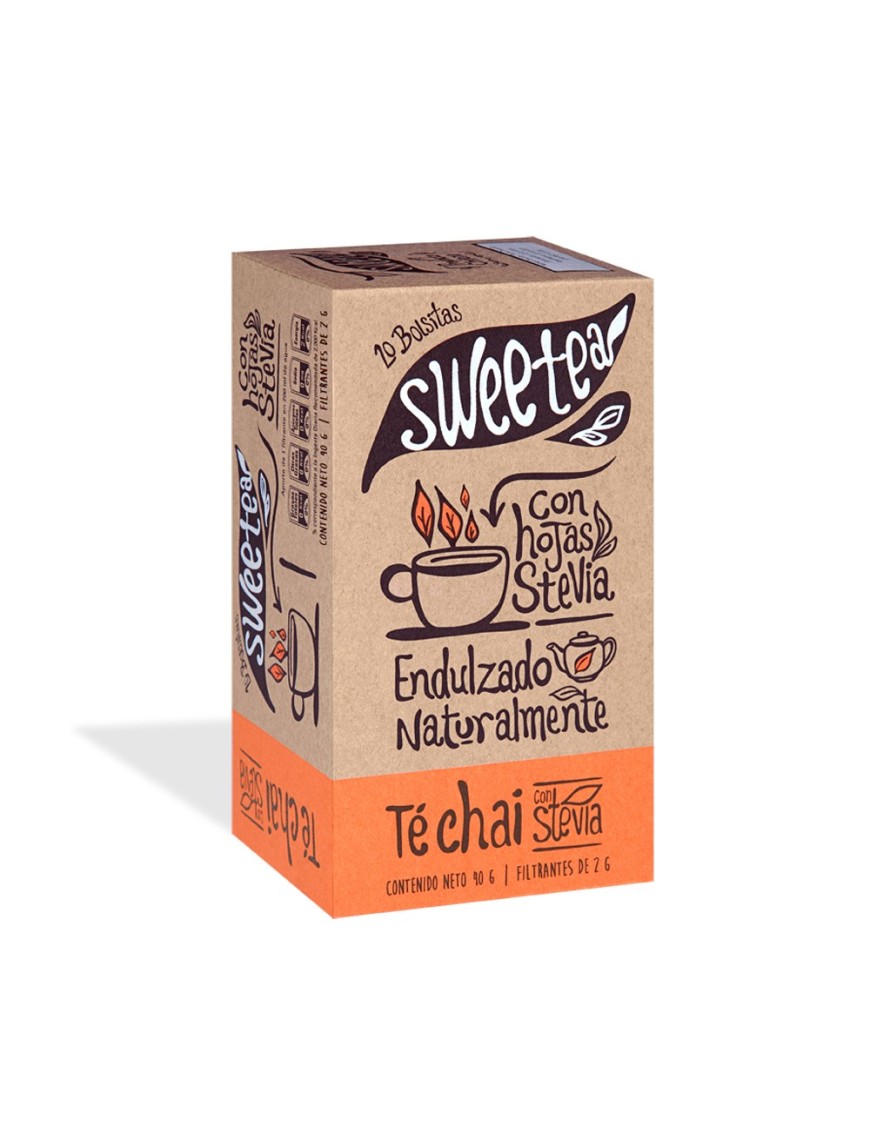 Te chai 20 sobres Marca Sweetea