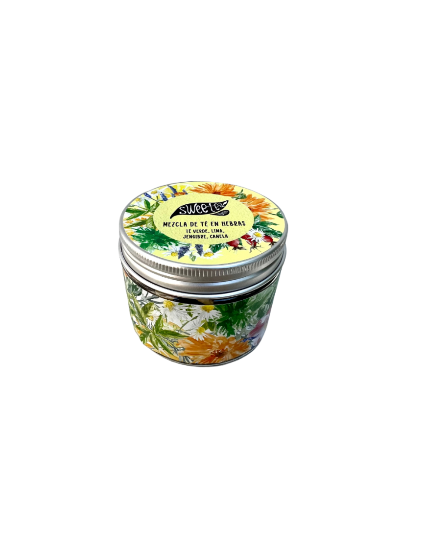 Tarrito granel - Te verde lima 30 gramos Marca Sweetea