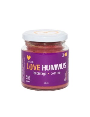 Love hummus betarraga comino 220 gramos Marca Loveco
