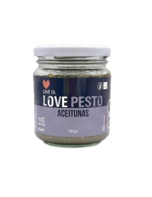 Love pesto aceituna 190 gramos Marca Loveco