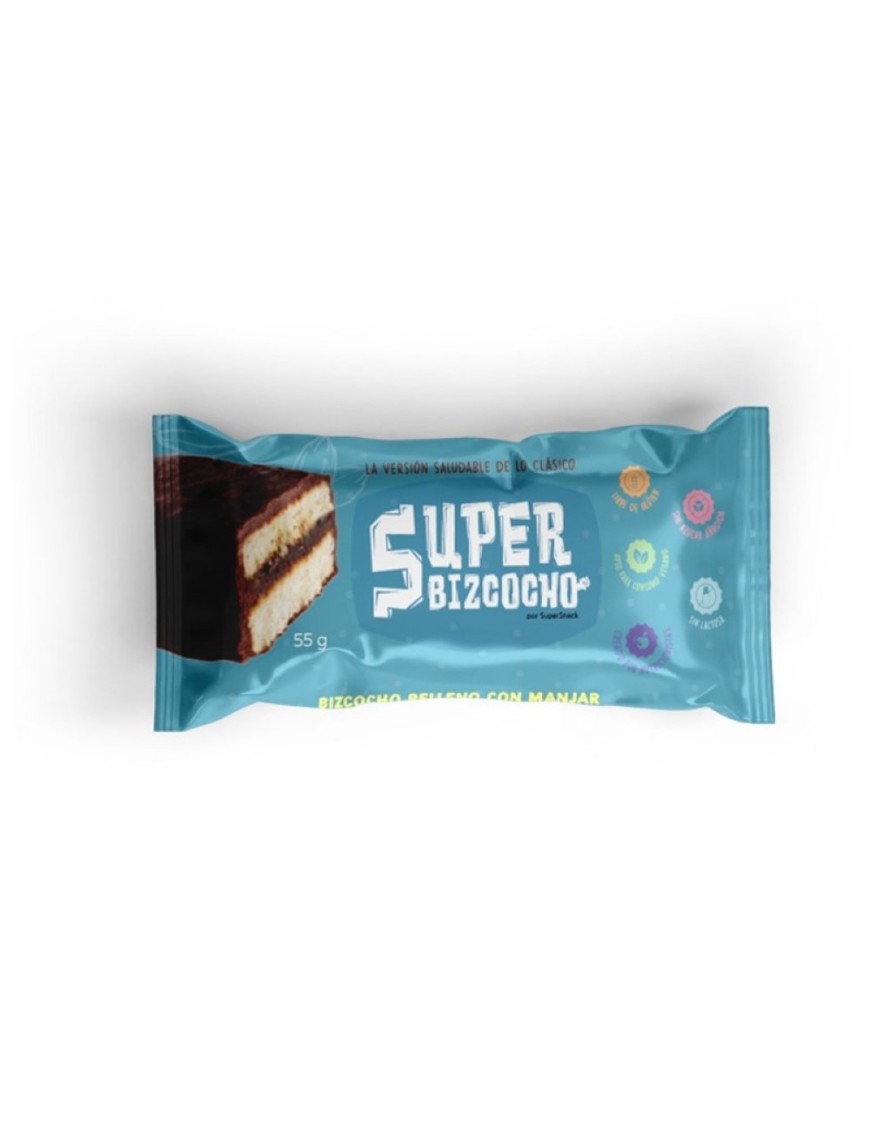 Super bizcocho 55 gramos Marca Super Morena