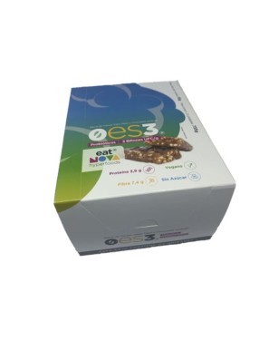 Caja barra de cereal mani y chocolate amargo 21 unidades de 35 gramos Marca Eat Nova
