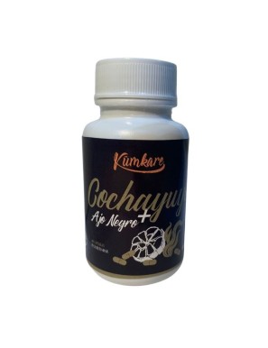 Capsulas de ajo negro y cochayuyo 48 gramos marca Kumkare