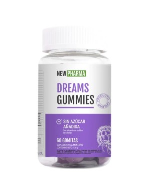 Dreams 60 gomitas 150 gramos Marca Newpharma