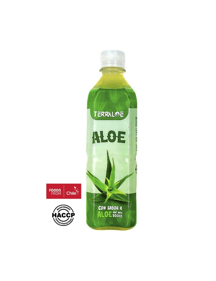 Bebida de aloe vera original 500 cc Marca Terraloe