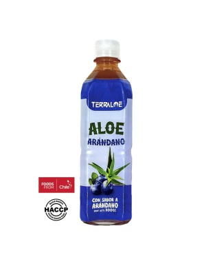 Bebida de aloe vera arandano 500 cc Marca Terraloe