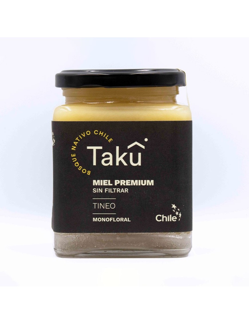 Miel de tineo batida 555 gramos Marca Taku