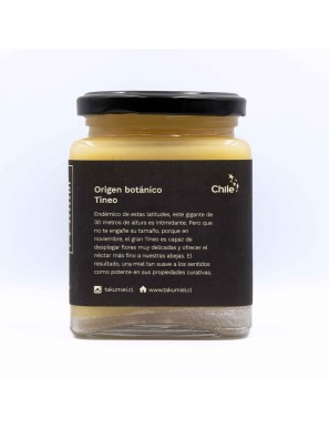 Miel de tineo batida 555 gramos Marca Taku