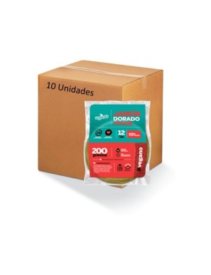 Caja Jamon dorado veggie 10 unidades 200 gramos Marca Vegusta