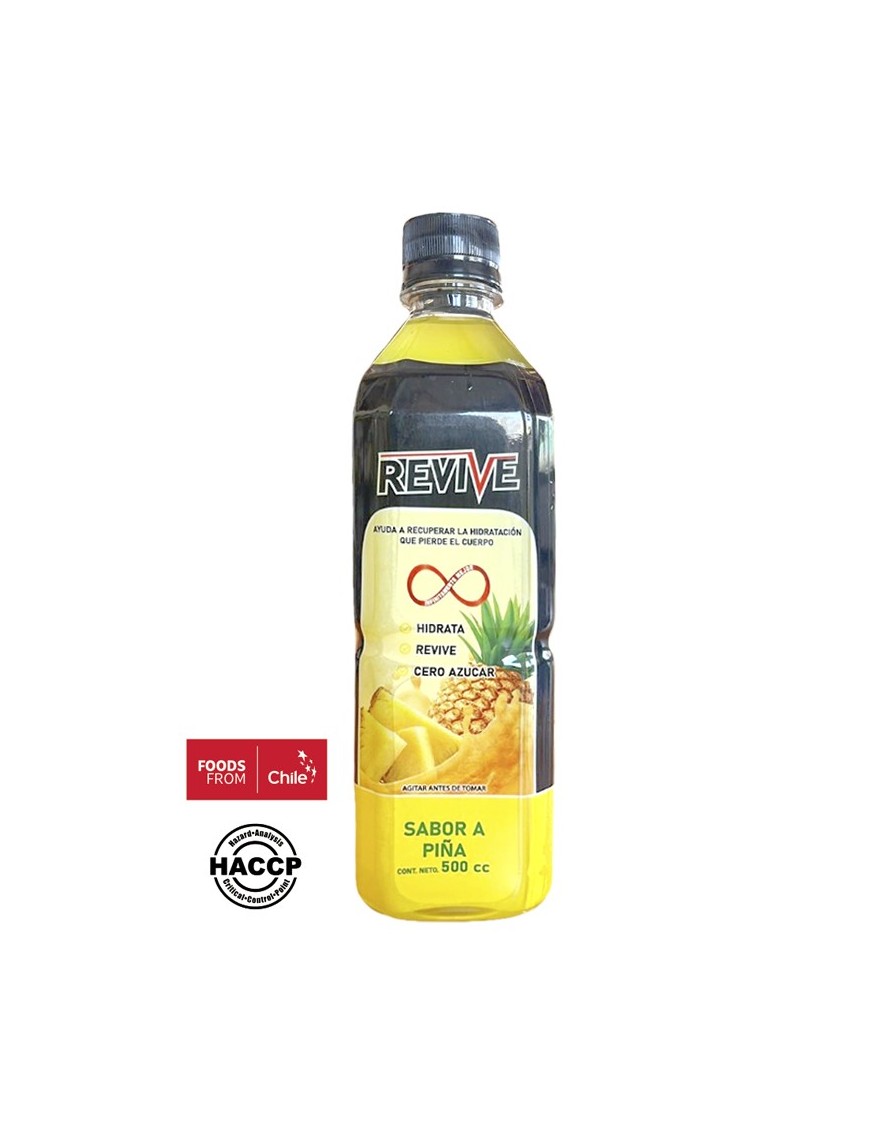 Bebidas hidratante sabor piña 500 cc Marca Revive