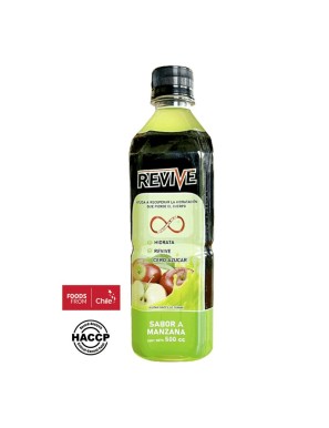 Bebidas hidratante sabor manzana 500 cc Marca Revive