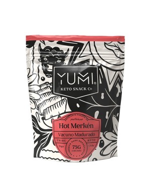 Snack keto de carne sabor merken 75 gramos Marca Yumi