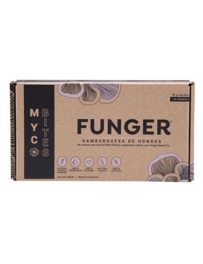 Hamburguesa de hongos funger 480 gramos Marca Mycobites