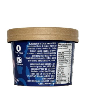 Muffin de chia sabor arandano 52 gramos Marca Sow