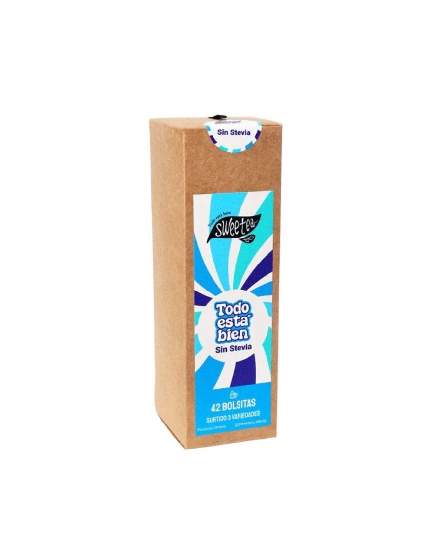 Surtida sin stevia 42 sobres Marca Sweetea