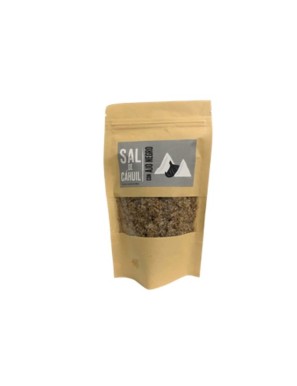 Sal de cahuil con ajo negro 200 gramos marca Kumkare