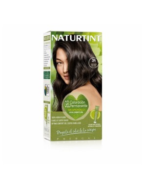 3N Tintura natural castaño oscuro permanente en gel 170 cc Marca Naturtint