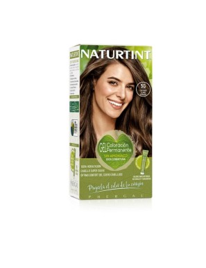5G Tintura natural permanente en gel sin amoniaco 170 cc Marca Naturtint