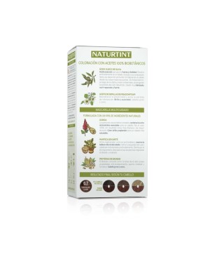 6.8 Tintura natural permanente en gel sin amoniaco 170 cc Marca Naturtint