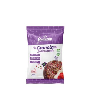 Granola antioxidante 30 gramos Marca Granolin