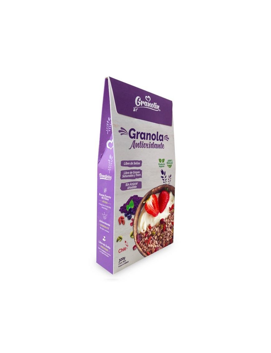Granola antioxidante 320 gramos Marca Granolin