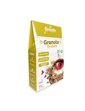 Granola proteica 800 gramos Marca Granolin