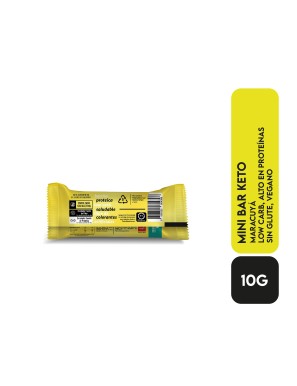Display 20 unidades mini barra keto maracuya 10 gramos Marca Granolin