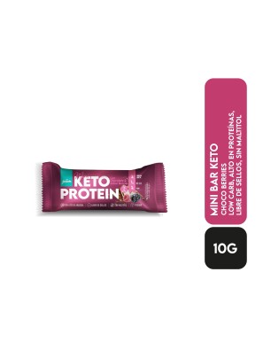 Display 20 unidades mini barra keto choco berries 10 gramos Marca Granolin