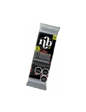 Barra de proteina strong chocolate 47 gramos Marca Natural Bar