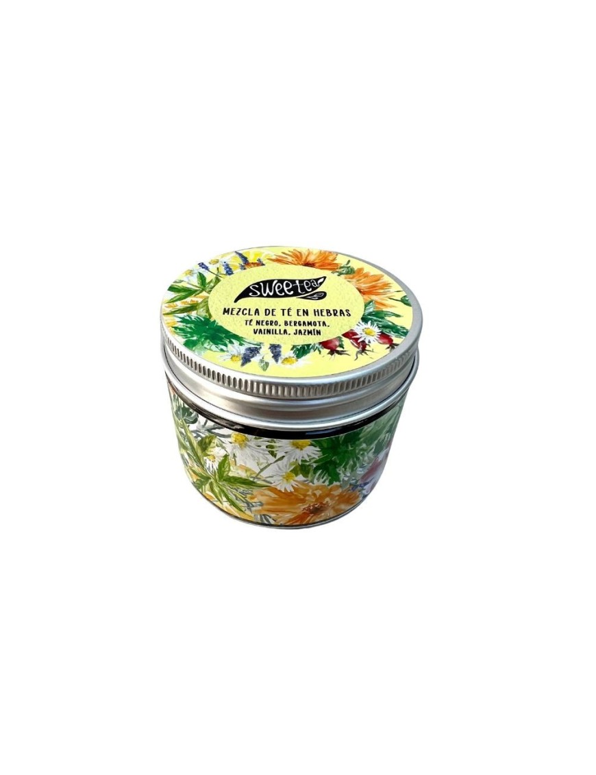 Tarrito granel - Te negro flores 30 gramos Marca Sweetea
