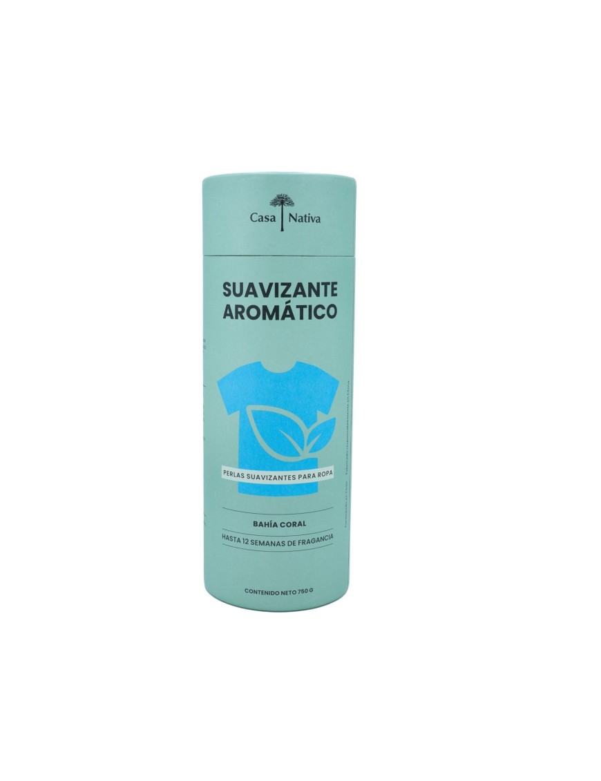 Perlas suavizantes aroma bahia coral 750 gramos Marca Casa Nativa
